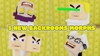 [UPDATE 302]  New backrooms morphs! Roblox! All new morphs unlocked  Update 302