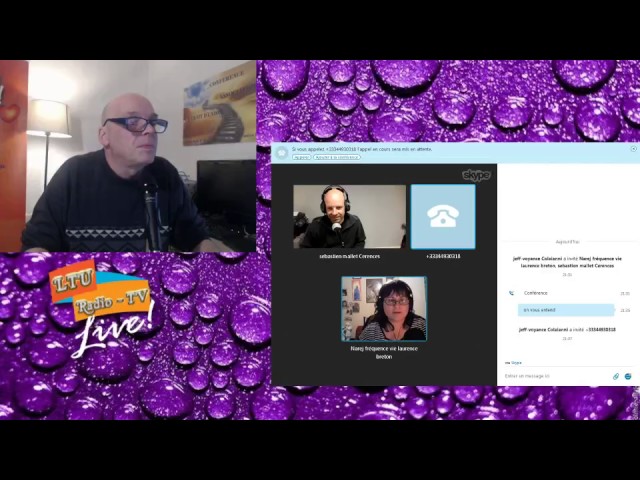 TCI en direct ( transcommunication  )avec Laurent et Seb Les voies de l'au-delà 08-02-2017
