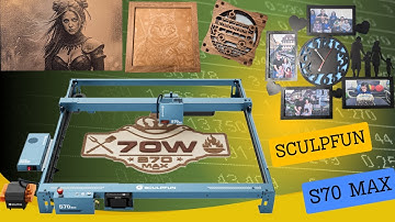Dit lasergraveerproject zal je verrassen! Sculpfun S70 Max