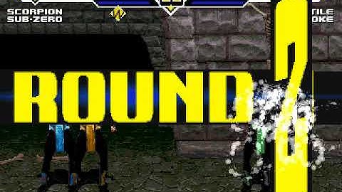 Scorpion and Sub-Zero vs Reptile and Smoke MUGEN BATLLE