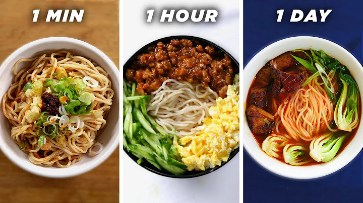1 Minute Vs. 1 Hour Vs. 1 Day Noodles • Tasty - DayDayNews