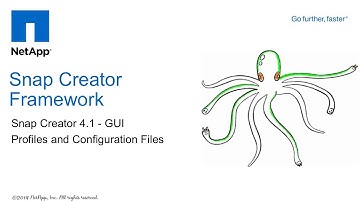 Snap Creator 4.1 -  GUI Profiles and Configuration Files
