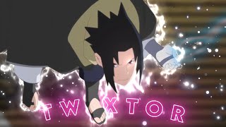 Sasuke vs Deidara Twixtor [4k]
