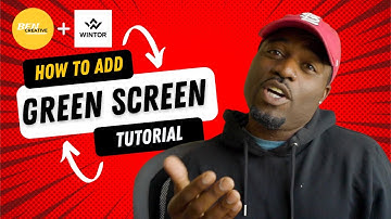 Adding a Green Screen Video to Wintor AR | BenCreative