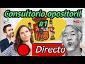 Consultorio opositoril #1 - Sesión abierta de preguntas y respuestas sobre C1 y C2 de la AGE