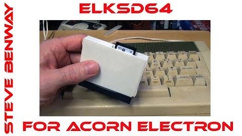 ElkSD64 SD card interface and RAM upgrade for Acorn Electron