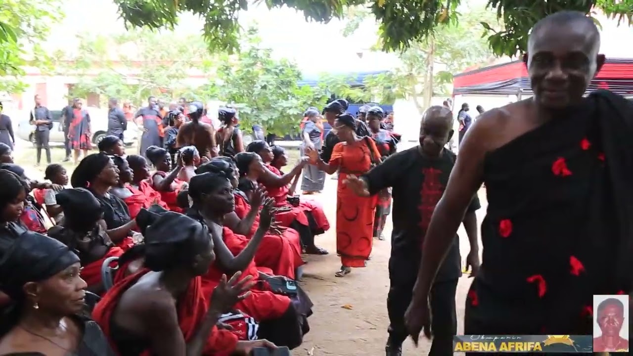 FINAL FUNERAL RITE OF THE LATE OBP  ABENA AFRIFA@ ABENASE