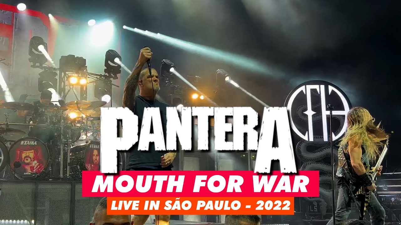 PHILIP ANSELMO Performs PANTERA Classics In São Paulo, Brazil (Video) 