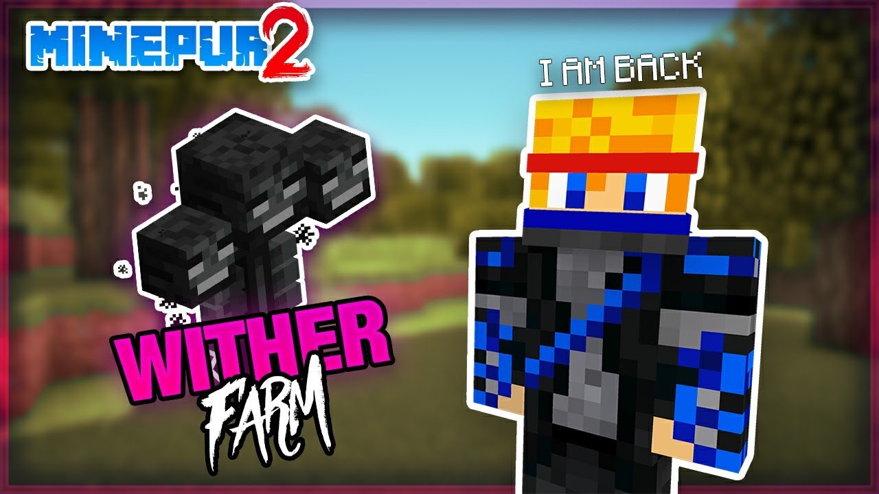 [Hindi] Minepur 2 Survival Ep.12 | Exploring Nether For Wither Head Farm