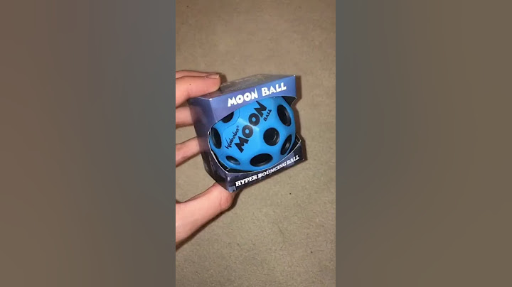 WOW! Its Moon Ball !!