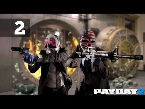 видео: Прохождение PAYDAY 2 Co-op — Часть 2: Большой куш