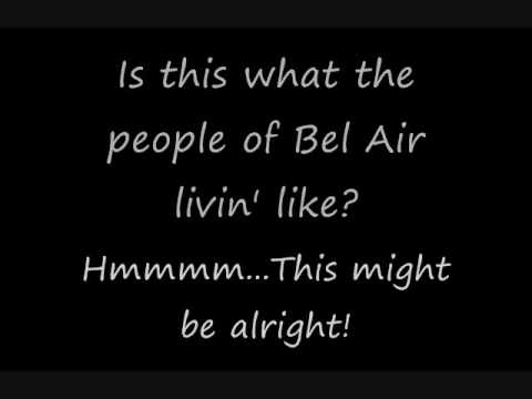 Fresh Prince of Bel Air Theme Song Lyrics