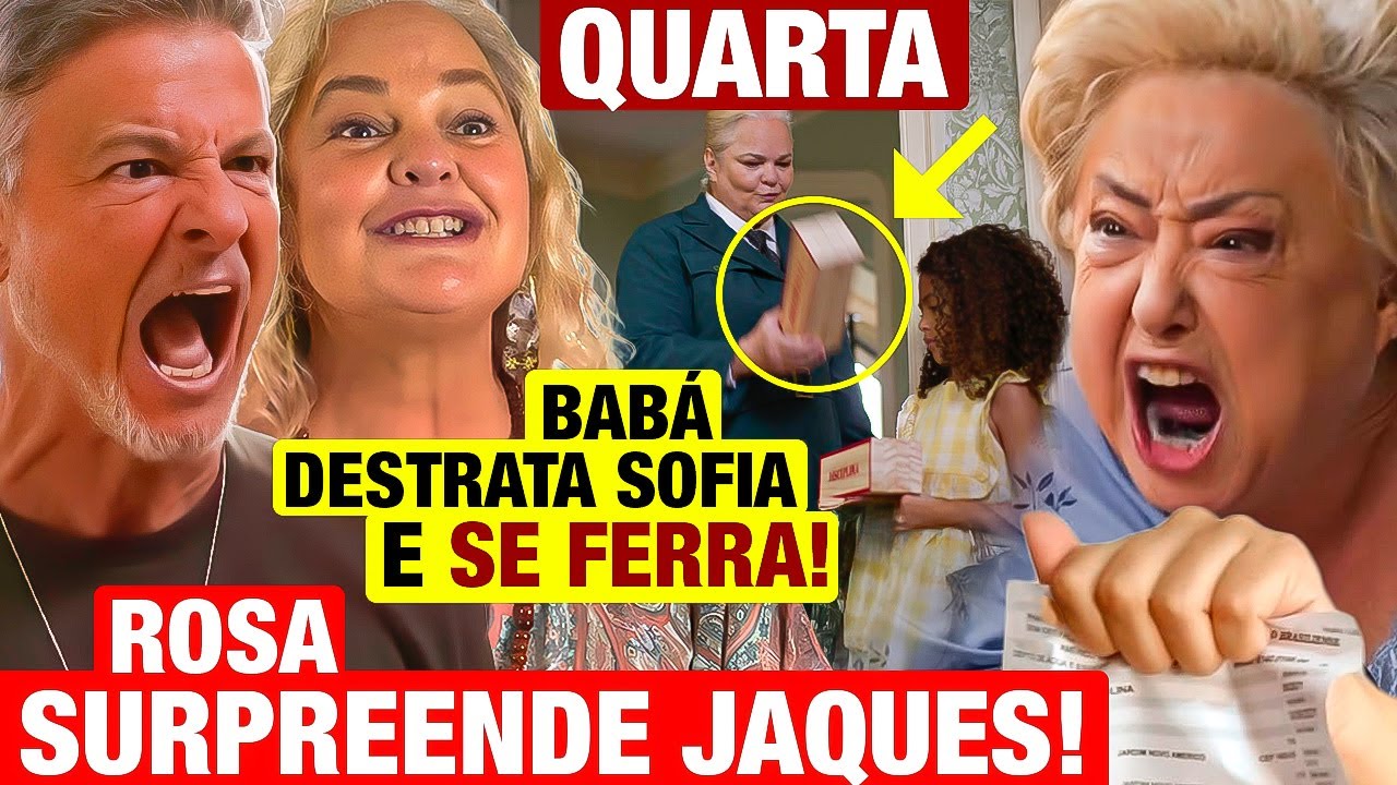 DONA DE MIM: RESUMO QUARTA 03/09 - Nova Babá tenta ENGANAR TODOS e se da mal! JAQUES É DESMASCARADO!
