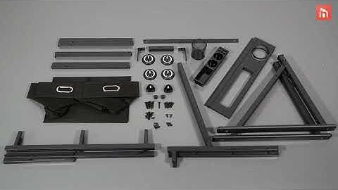 Yaheetech Drawing Drafting Table Installation