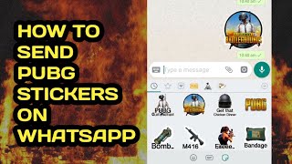 How To Add PUBG Stickers in Whatsapp l Whatsapp Tips And Tricks l Mobile Tech Tamil screenshot 1