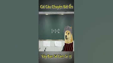 Cái Câu Chuyện Bất Ổn Khi Anh Đen Xì Xì Thông Minh Nhất Thế Giới 😱 #shorts #cheems #funny