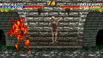 Sub Zero MK1 [TAS] Ultimate Mortal Kombat Trilogy ( Sega Genesis Rom Hack V23 )