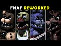 FNAF Reworked - All Jumpscares, Animatronics, Extras!