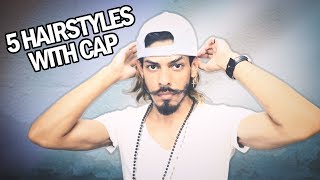 5 Hairstyles With Cap / How To Wear a Cap With Long Hair