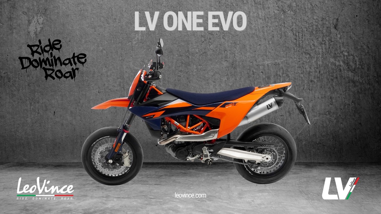 LV ONE EVO BLACK EDITION for Ktm 690 Smc R 2025 - 2026 | LeoVince