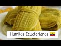 Como hacer Humitas Ecuatorianas con queso |Daniela recetas fáciles |