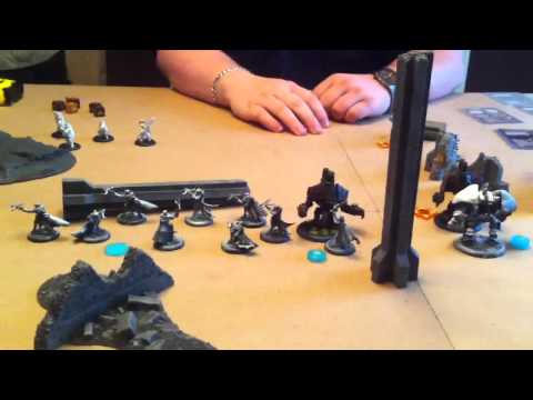 Warmachine 15pts Reznik vs. Kaelyssa