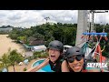 シンガポールのセントーサ島名物・ジャイアントスイングをしてみた！！Trying the Giant Swing at Sentosa in Singapore