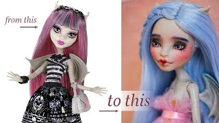 Customizing Rochelle Goyle Monster High doll