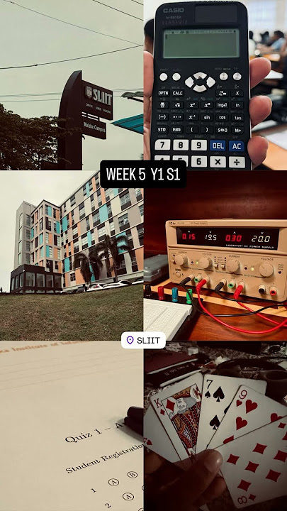 Week 5 Year 1 Semester 1 | #engineering #students #quiz #fun #omi #study #sliit #campus #youtube