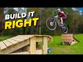How To Build The Perfect Backyard Bike Jump And Landing