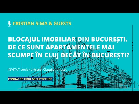 Despre imobiliare, PUZ-uri blocate, demolări | Interviu cu arhitect Claudiu Ionescu