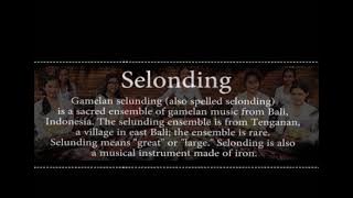 Gamelan Selonding terbaik