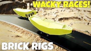 MULTIPLAYER WACKY RACE CHALLENGE! - Brick Rigs Multiplayer Gameplay Challenge