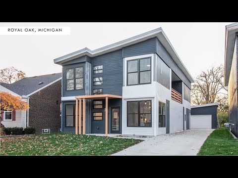 Unique Shipping Container House in Royal Oak, Michigan, USA thumbnail
