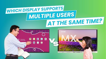 SMART MX vs Clevertouch | Which display supports multiple users - without tech interruptions?