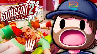 We Put The Arms on Backwards! - Surgeon Simulator 2 with Joel and Side!