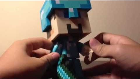 Minecraft steve diamond edition
