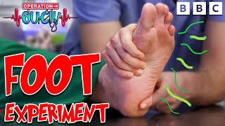 Operation Ouch! FOOT EXPERIMENT! 🦶 | CBBC
