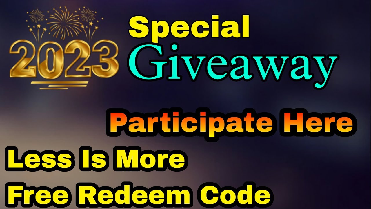 Redeem Code For Subscriber ❤️ | Happy New Year Free Fire | Free Fire New Event Today