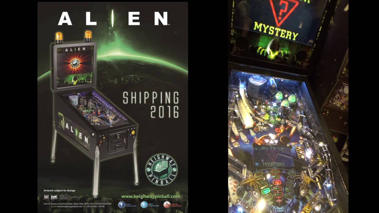 Alien Pinball Play from Chicago Expo 2016 YouTube