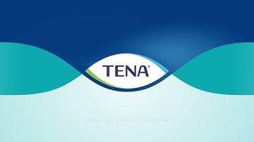 Instructions for how to apply TENA Pants on a user standing up