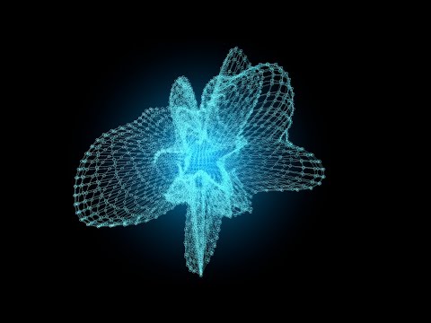 Cinema 4D Tutorial - How to make an Abstract using the Atom Array in Cinema 4D
