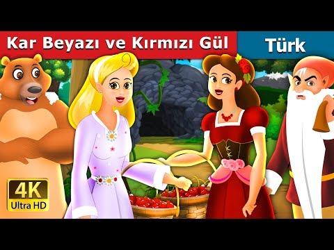 Kar Beyazı ve Kırmızı Gül | Snow White And Rose Red Story in Turkish | Turkish Fairy Tales