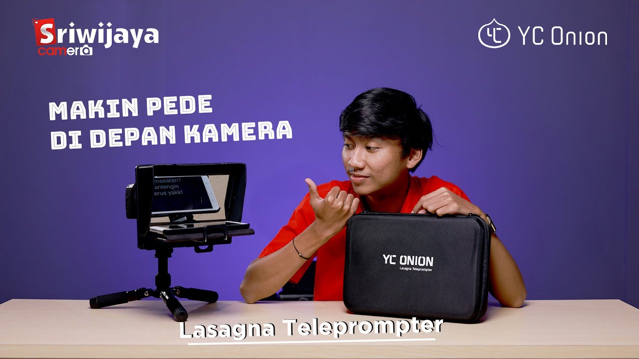 YC Onion Lasagna Teleprompter - Teleprompter Praktis & Asik - YouTube