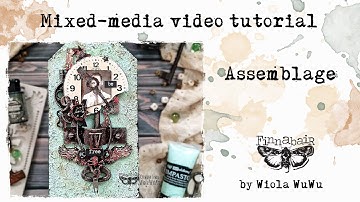 Mixed media assemblage by Wiola WuWu