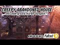 Spooky abandoned house with underground murder basement  camp tutorial  kiki b plays fallout 76