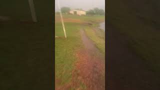 Mad dash for the barn in the pouring rain 😂🤠