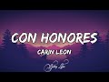 Carin Leon - Con Honores (LETRA)🎵