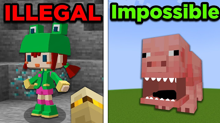 Comment j'ai trouvé les mobs les plus RARES de Minecraft !