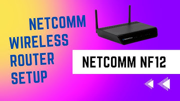 Netcomm wireless router setup || Netcomm router static ip configuration || Netcomm NF12